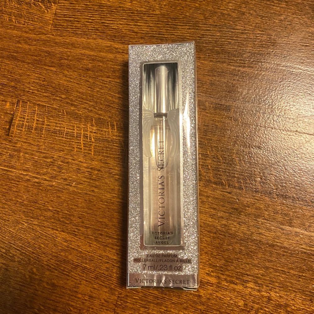 NWT Victoria Secret Angel Perfume Silver Rollerball, .7 oz